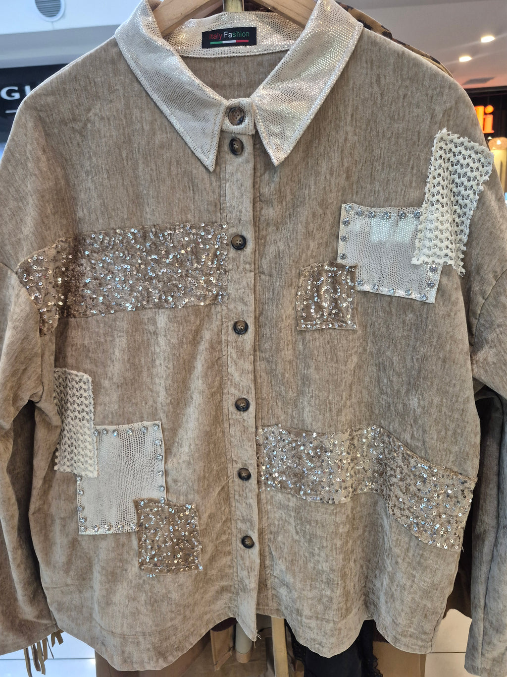 Sobrecamisa Velvet Patch