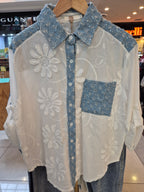 Camisa patchwork